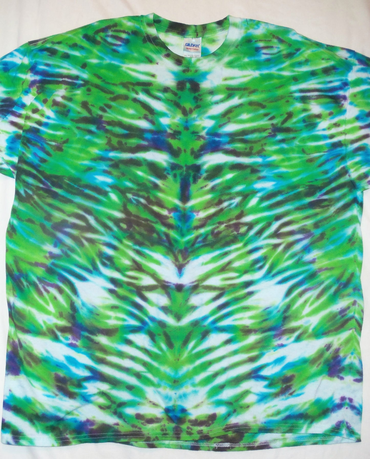 Cool flame V shibori