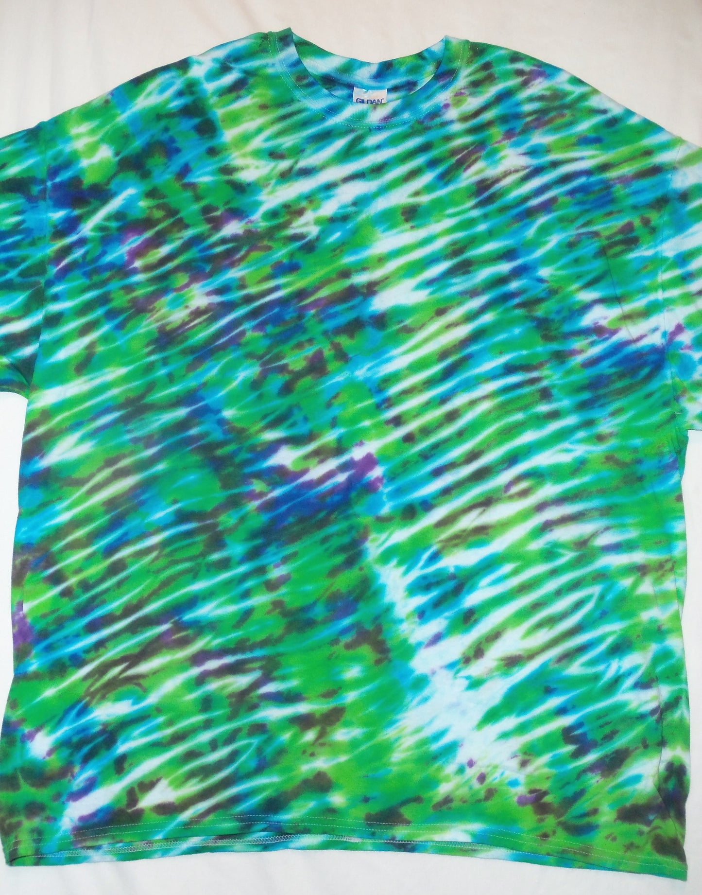 Cool flame diagonal shibori