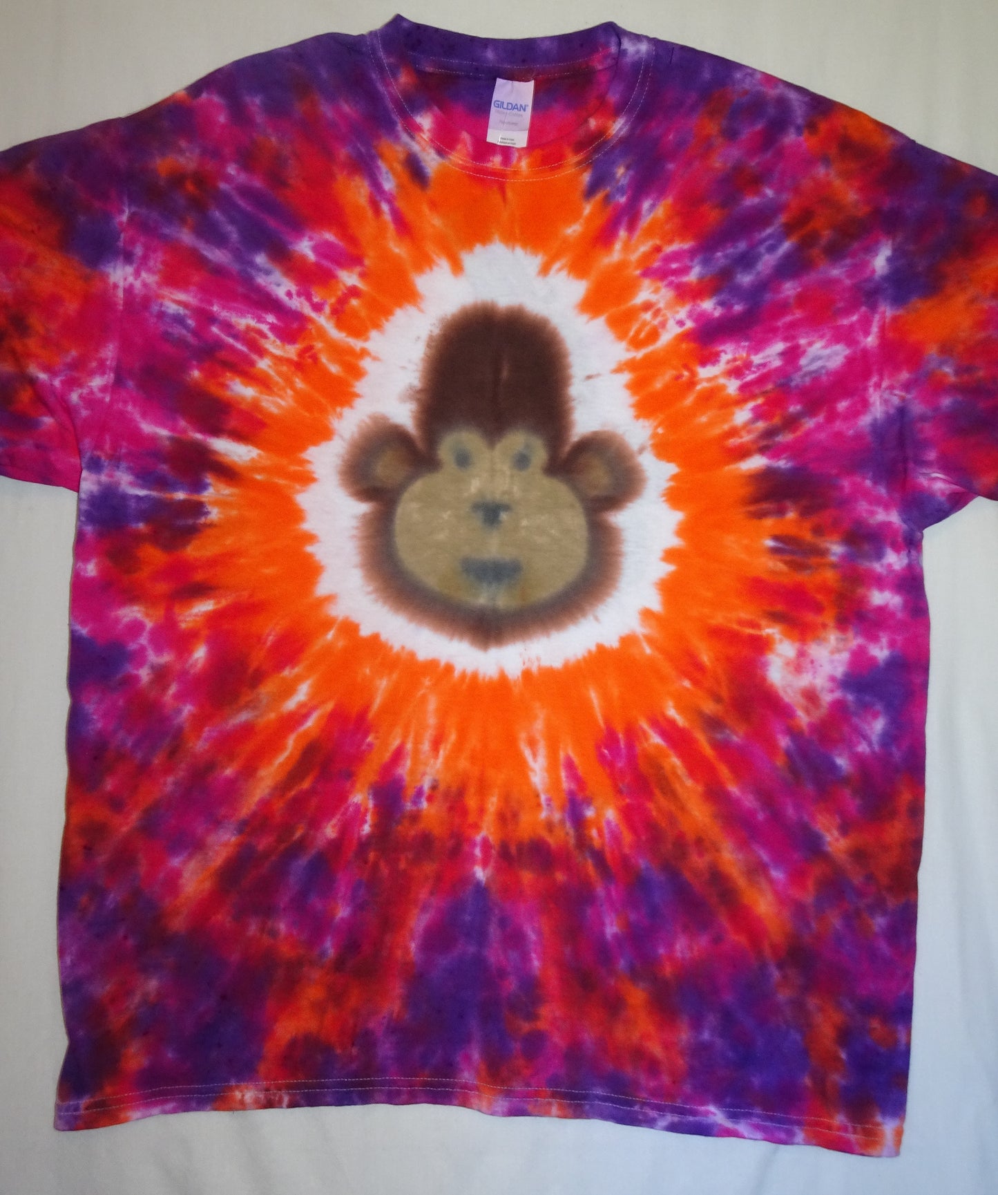 Monkey-fuchsia/orange/purple