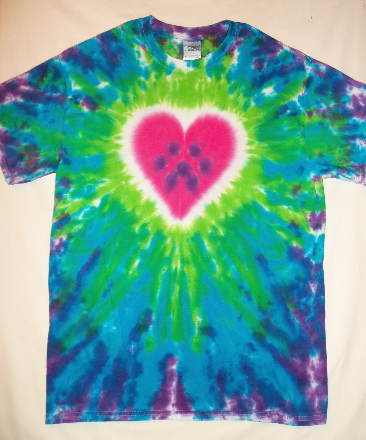 Paw in Heart-cool flame