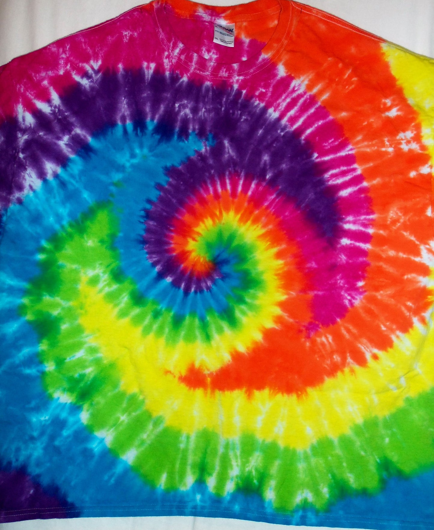 Rainbow twisted spiral