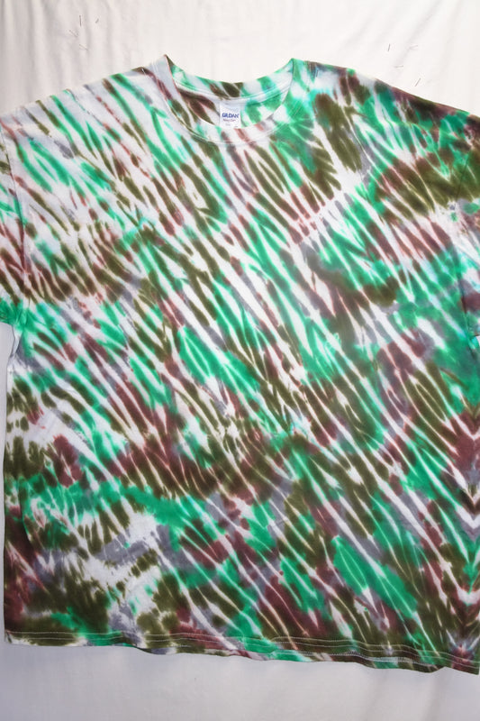 Adult 2X-diagonal shibori