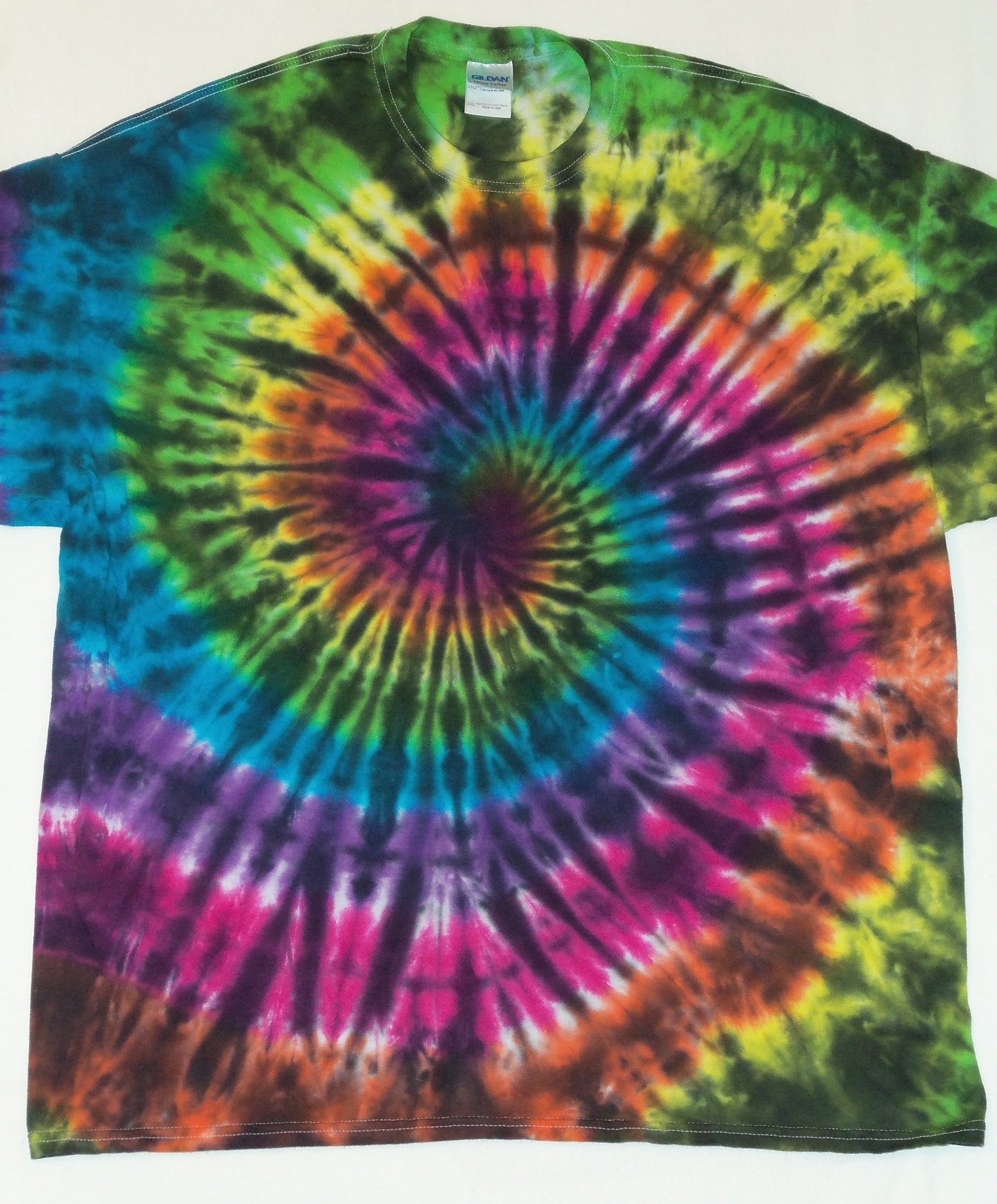 Black rainbow spiral