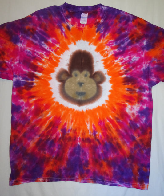 Monkey-fuchsia/orange/purple
