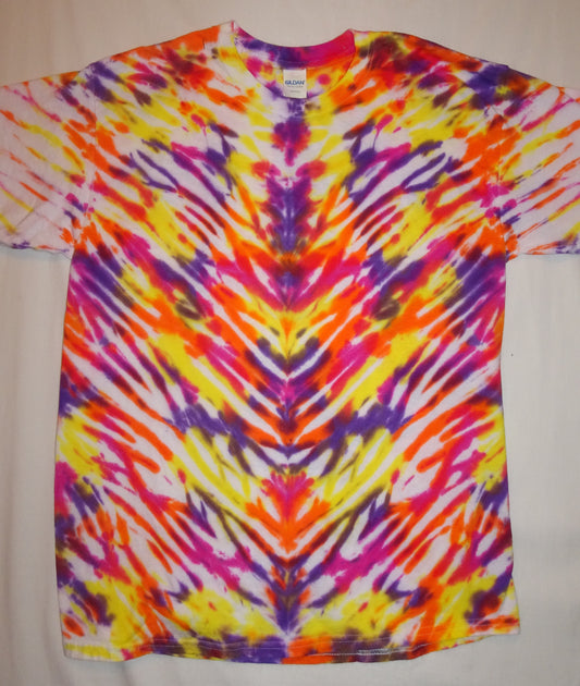 New flame V shibori