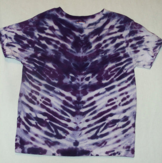 Purples V shibori